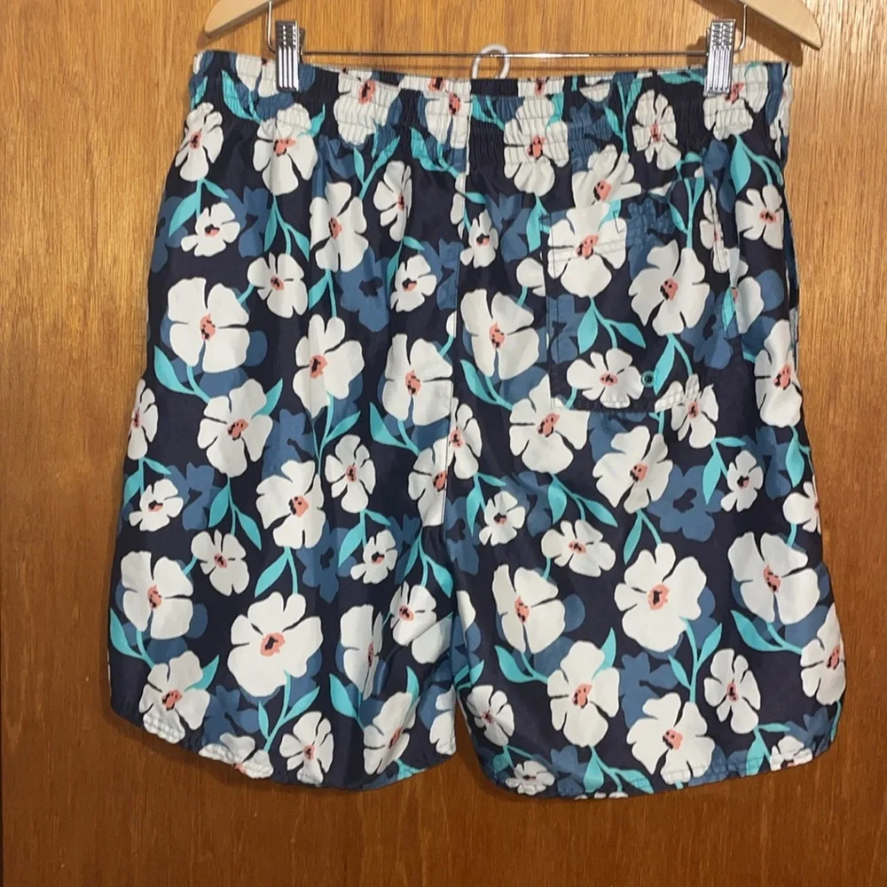 •OLD NAVY•MENS BLUE FLORAL 8